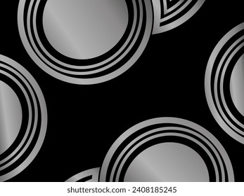 Minimalistische dunkle Premium abstrakter Hintergrund mit luxuriösen geometrischen dunklen Formen. Exklusive Wallpaper-Designs für Poster, Broschüren, Visitenkarten, Präsentationen, Websites usw.
