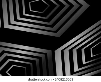 Minimalist dark premium abstract background with luxury geometric dark shapes. Exclusive wallpaper designs for posters, brochures, business cards, presentations, websites, etc.