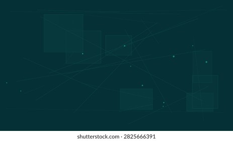 Minimalist data connections overlayed geometric grid layout desi