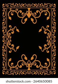 Minimalist Decorative Prestige Ornamental Frame Decorative Vector