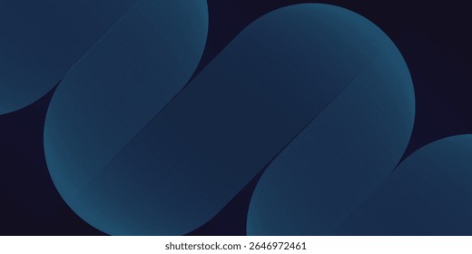 Minimalist deep blue premium abstract background with luxury geometric dark shapes. Exclusive wallpaper design for poster.