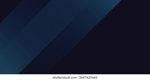 Minimalist deep blue premium abstract background with luxury geometric dark shapes. Exclusive wallpaper design for poster, brochure, presentation modern arts