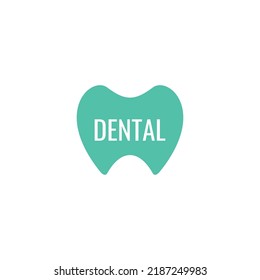 Minimalist dental logo for dentist