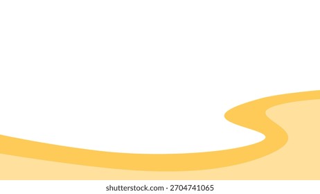 Minimalist Desert Wave Vector Design