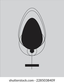 minimalist design art illustration vector art