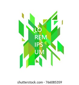 Minimalist design, creative concept, modern diagonal abstract background Geometric element. Diagonal lines, triangles, polygons. Vector illustration background. Business background.