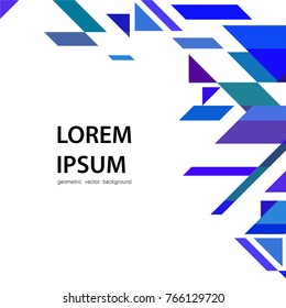 Minimalist design, creative concept, modern diagonal abstract background Geometric element. Diagonal lines, triangles, polygons. Vector illustration background. Business background.