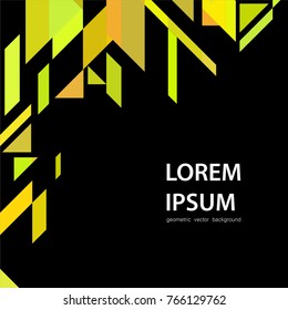 Minimalist design, creative concept, modern diagonal abstract background Geometric element. Diagonal lines, triangles, polygons. Vector illustration background. Business background.