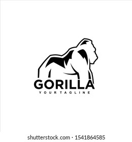 Minimalist Design For Gorillas. Modern, Simple.