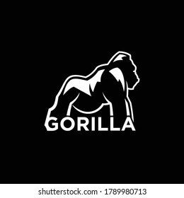 Minimalist design for gorillas. modern, simple.