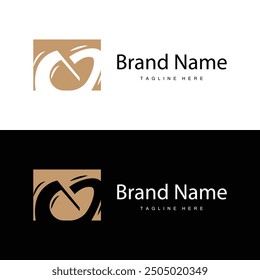 minimalist design letter initial m illustration m logo simple for brand template