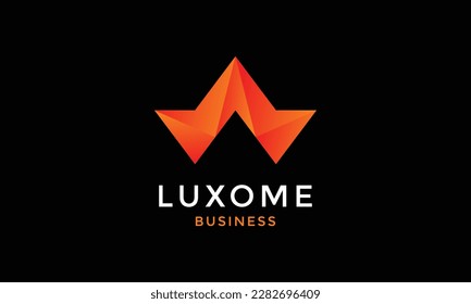 Minimalist design logo for business and industrial