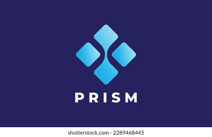 Minimalist design logo for industry and gems business