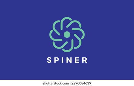 Logo de un rectángulo de diseño minimalista
