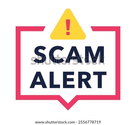 Minimalist design vector icons illustrating scam alerts, featuring themes like fraud detection, phone scam, red alerts, cyber security awareness, digital security and email phishing warnings.