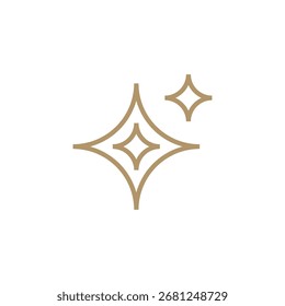 vetor de logotipo de diamante minimalista, ícone de linha simples para joias, pedras preciosas e ilustração de design de marca de luxo