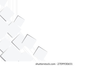 Minimalist Diamond Shape Abstract Background in Soft Grey  Modern Geometric Line Design