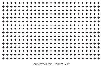 Fondo de patrón de estrella de diamante minimalista