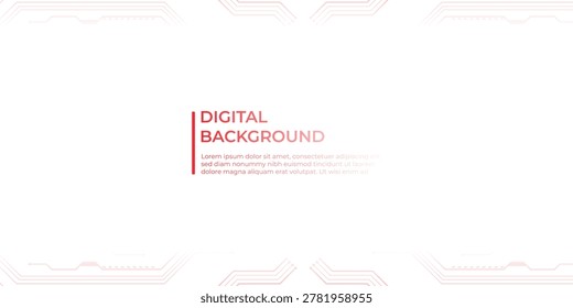 Minimalist digital background featuring geometric abstract design with bold red text overlay for modern presentations and creative projects
