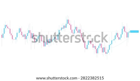 A minimalist digital financial chart showing Bitcoin (BTC,USD) price movements with candlestick patterns on a clean white background.