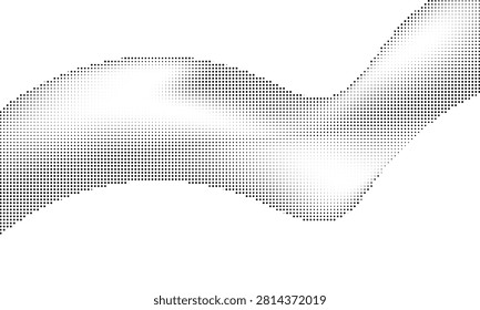 Minimalist Dot Pattern Abstract Design With Gradient Density Variation