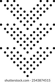 Conjunto Minimalista de Elementos de Forma Pontilhada