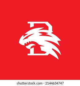 Minimalist Dragon Gaming Logo Template