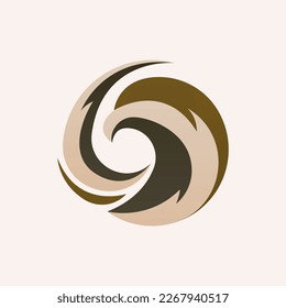 Minimalist eagle logo design template. Simple bird logo design. Eagle logo for branding