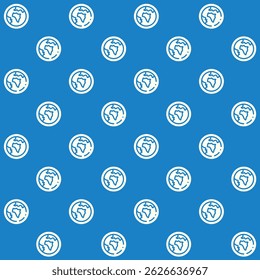 Minimalist Earth Vector Seamless Pattern