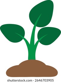 Minimalist eco nature icon set featuring leaves, sprouts, seeds, and green energy elements. Perfect for sustainability, farming, and environmental design needs.