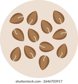 Minimalist eco nature icon set featuring leaves, sprouts, seeds, and green energy elements. Perfect for sustainability, farming, and environmental design needs.
