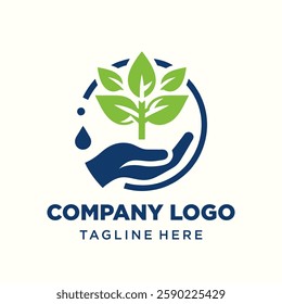Minimalist Eco-Friendly Logo for Organic Business, Zero Waste Movement, Environmental Awareness, Renewable Lifestyle, Ethical Sourcing, Sustainable Fashion, and Nature Conservation