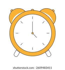 Minimalist education icon in outline and flat design. Perfect for certificates, diplomas, presentations, and learning materials. Vector. 