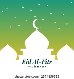 Minimalist Eid al-Fitr Design - Perfect for Social Media Posts