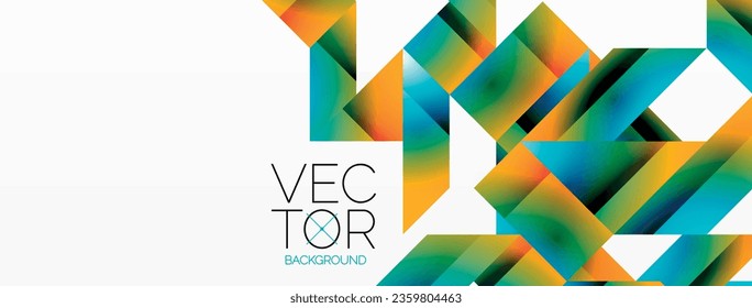 Minimalist elegance - lines, squares, triangles converge on white. Geometry essence showcased in serene harmony. Harmonizing essential shapes on a pristine backdrop