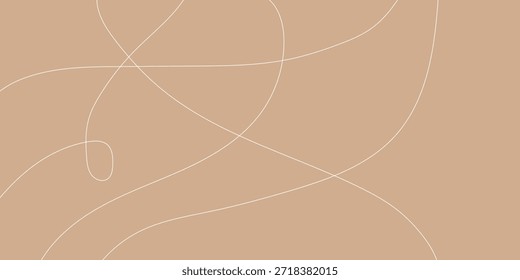 Um fundo abstrato minimalista e elegante com linhas sutis e fluidas em uma tela quente e neutra, evocando uma sensação de calma e sofisticação.