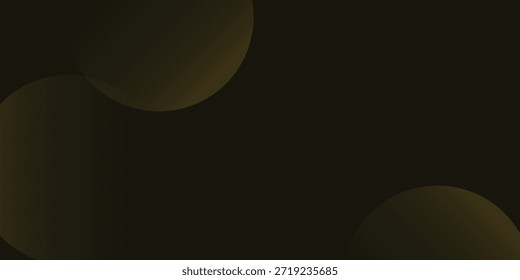 A minimalist and elegant abstract background featuring a dark, almost black, backdrop with soft, glowing golden circular elements subtly emerging from the edges, creating a sense of depth and mystery.