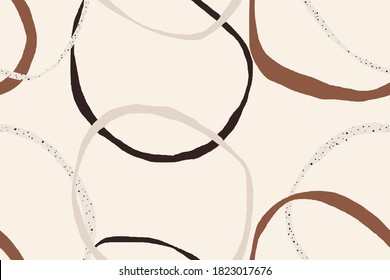 Minimalist elegant abstract trendy pattern. Fashionable template for design.