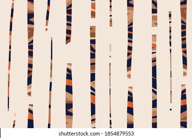 Minimalist elegant abstract trendy pattern. Fashionable template for design.