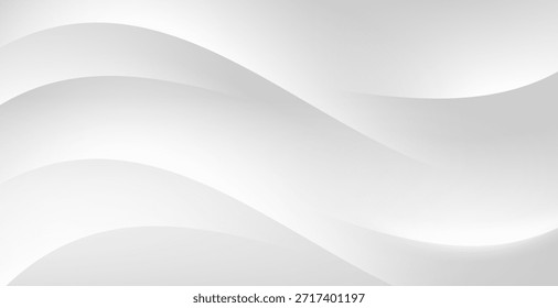 Una Imagen de fondo minimalista y elegante en gris claro y blanco contrastante para crear una sensación brillante y limpia.
Múltiples ondas curvas que fluyen de izquierda a derecha agregan dimensión y fluidez.
Pequeños puntos blancos esparcidos por la parte superior y el centro añaden una textura sutil.
Las manchas brillantes en la esquina inferior derecha añaden un toque de calor.
