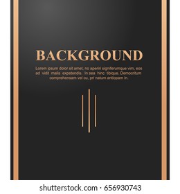 minimalist elegant simple modern background black vector illustration