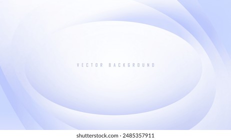 A minimalist elegant vector background featuring soft gradient curves in shades of blue and white, conveying a sense of calm and sophistication.