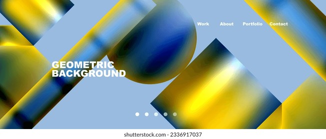 Elementos minimalistas de fondo abstracto geométrico elegante. Ilustración vectorial para fondo de escritorio, pancarta, fondo, tarjeta, ilustración del libro, página de inicio
