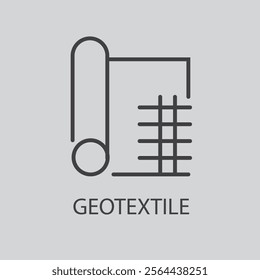 Minimalist Engineering Design Blueprint and Circular Grid Concept