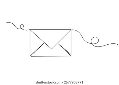 Sobre minimalista continuo de una línea de dibujo simple aislar contorno abstracto icono de Vector