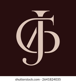 Minimalist Fashion Brand Logo with Monogram Design