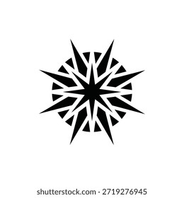 Vectores minimalistas del diseño de la explosión de los fuegos artificiales, Plantilla colorida del Vector de los gráficos del diseño de la luz del sol de los fuegos artificiales del ornamento.