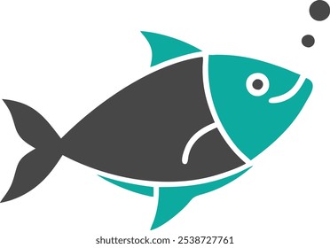 Vector minimalista de iconos de contorno de pescado perfecto para menús de mariscos, empaques y diseños de temática marina. Añade un toque elegante y moderno a los proyectos de marca culinaria y de restaurantes.