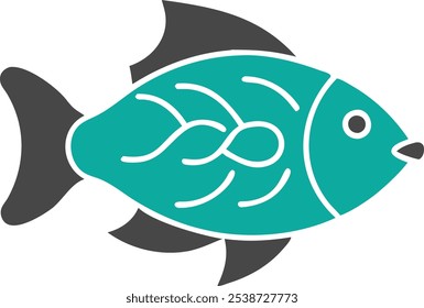 Vector minimalista de iconos de contorno de pescado perfecto para menús de mariscos, empaques y diseños de temática marina. Añade un toque elegante y moderno a los proyectos de marca culinaria y de restaurantes.