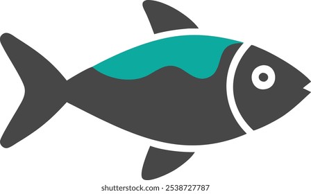 Vector minimalista de iconos de contorno de pescado perfecto para menús de mariscos, empaques y diseños de temática marina. Añade un toque elegante y moderno a los proyectos de marca culinaria y de restaurantes.